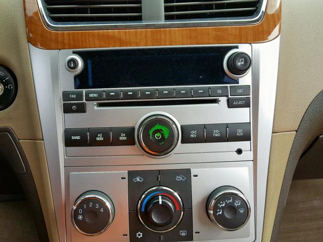 1G1ZC5EB0AF113573 - 2010 CHEVROLET MALIBU 1LT BROWN photo 9