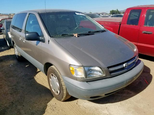 4T3ZF13C1WU042716 - 1998 TOYOTA SIENNA LE GRAY photo 1