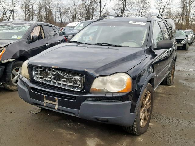 YV1CZ91H231004345 - 2003 VOLVO XC90 T6 BLACK photo 2