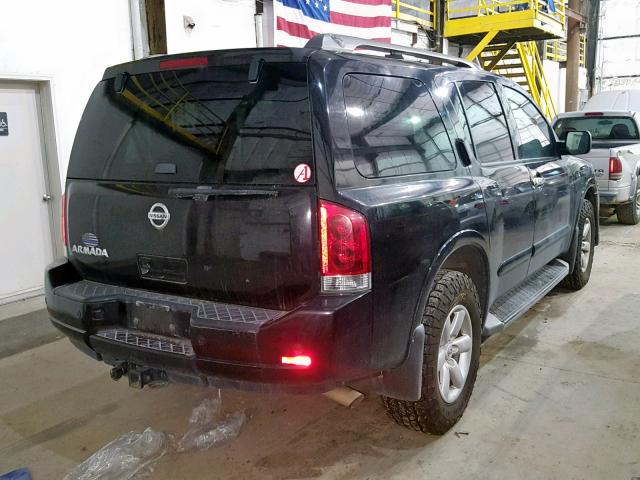 5N1AA0NC6FN600811 - 2015 NISSAN ARMADA SV BLACK photo 4