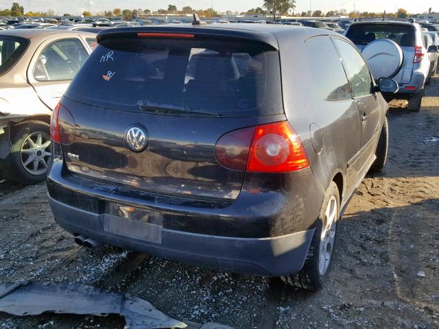 WVWFV71K87W267768 - 2007 VOLKSWAGEN NEW GTI FA BLACK photo 4