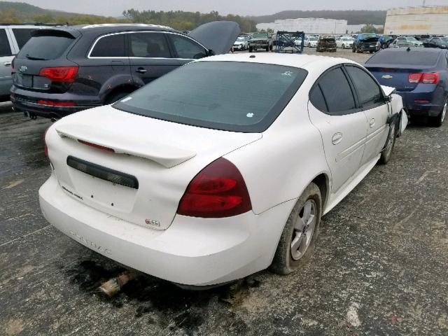 2G2WP552961109040 - 2006 PONTIAC GRAND PRIX Սպիտակ լուսանկար 4