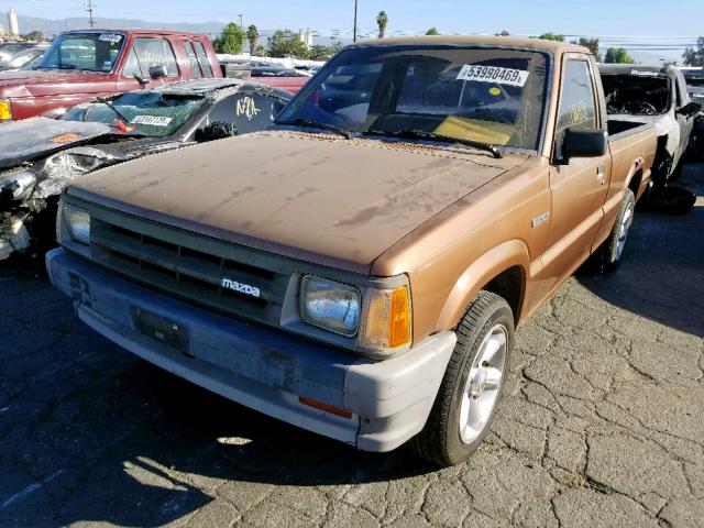 JM2UF1118G0563459 - 1986 MAZDA B2000 BROWN photo 2