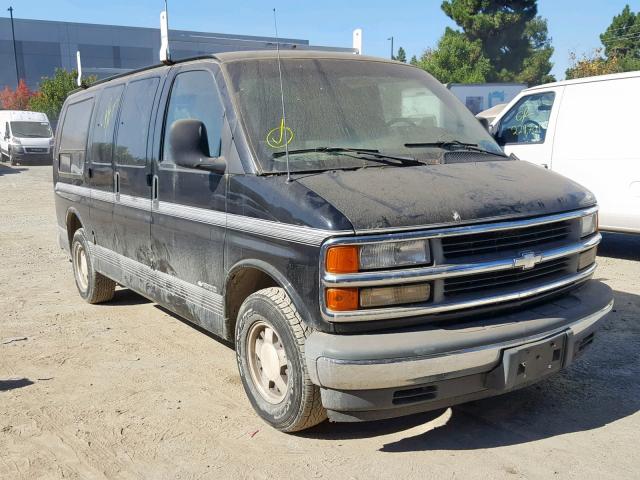 1GBFG15R4V1076331 - 1997 CHEVROLET EXPRESS G1 BLACK photo 1