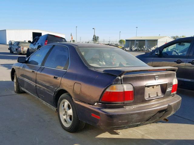 1HGCD5607VA190260 - 1997 HONDA ACCORD PURPLE photo 3