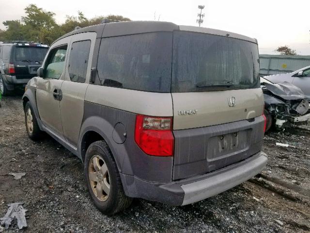 5J6YH28543L017937 - 2003 HONDA ELEMENT EX TAN photo 3