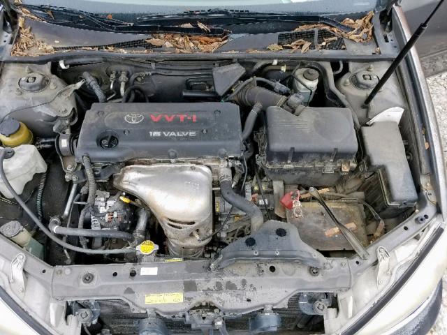 4T1BE32K04U874675 - 2004 TOYOTA CAMRY LE GRAY photo 7