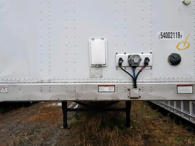 1GRAP0622FT602081 - 2015 GREAT DANE TRAILER TRAILER WHITE photo 9