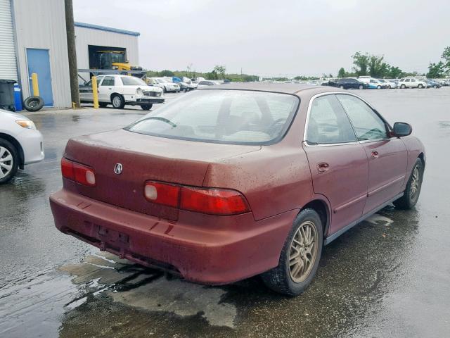 JH4DB7653YS003917 - 2000 ACURA INTEGRA LS RED photo 4