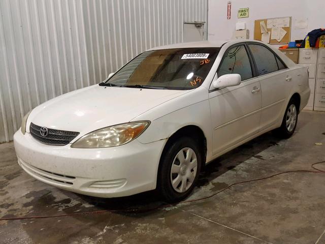 4T1BE32K43U186242 - 2003 TOYOTA CAMRY LE WHITE photo 2