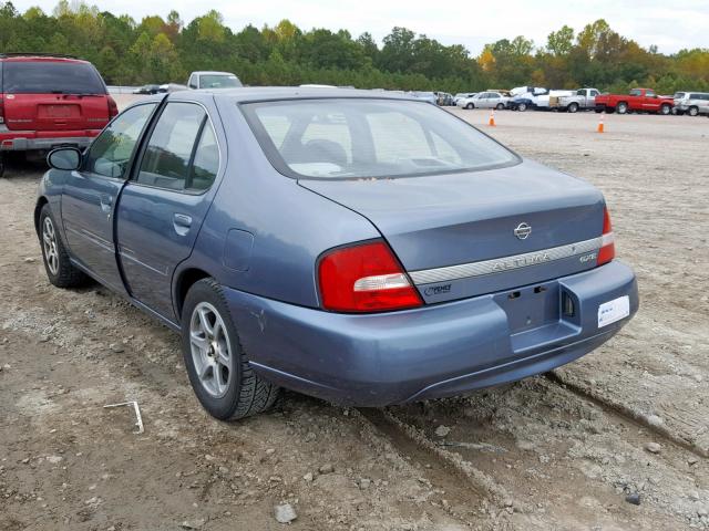 1N4DL01D7YC147586 - 2000 NISSAN ALTIMA XE BLUE photo 3