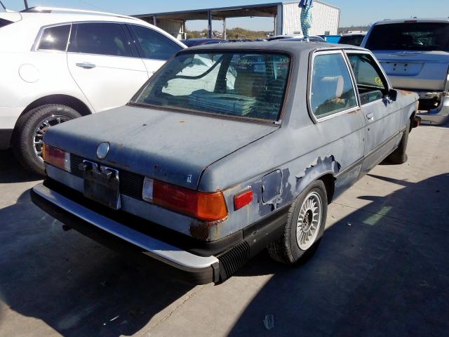 5454579 - 1979 BMW 320I GRAY photo 4