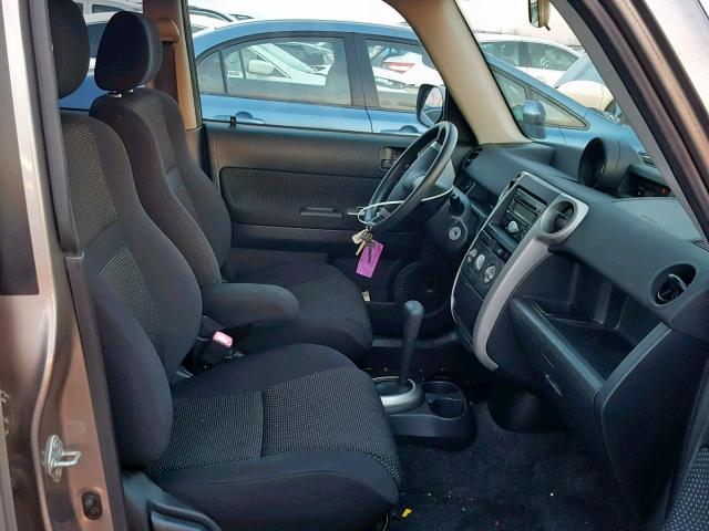 JTLKT324850203974 - 2005 TOYOTA SCION XB Boz foto 5