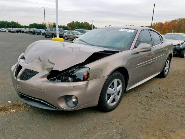 2G2WP552471136616 - 2007 PONTIAC GRAND PRIX BROWN photo 2