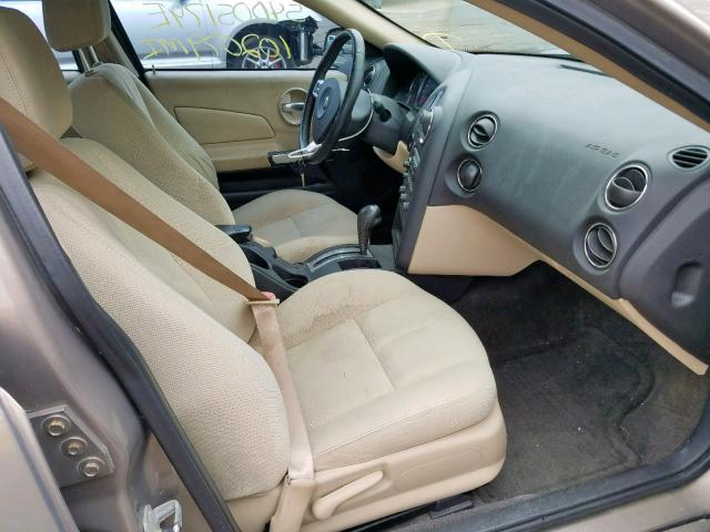 2G2WP552471136616 - 2007 PONTIAC GRAND PRIX BROWN photo 5
