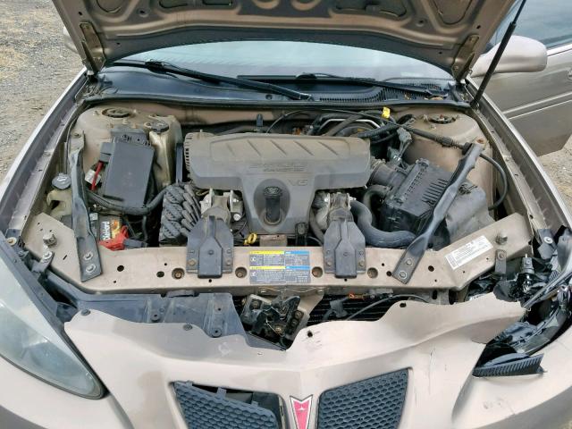 2G2WP552471136616 - 2007 PONTIAC GRAND PRIX BROWN photo 7