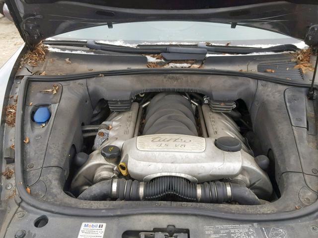 WP1AC29P74LA91634 - 2004 PORSCHE CAYENNE TU GRAY photo 7