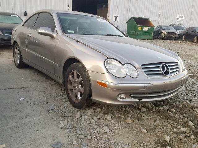 WDBTJ65J14F089769 - 2004 MERCEDES-BENZ CLK 320C GOLD photo 1