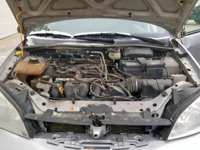 1FAFP34N37W121714 - 2007 FORD FOCUS ZX4 SILVER photo 7