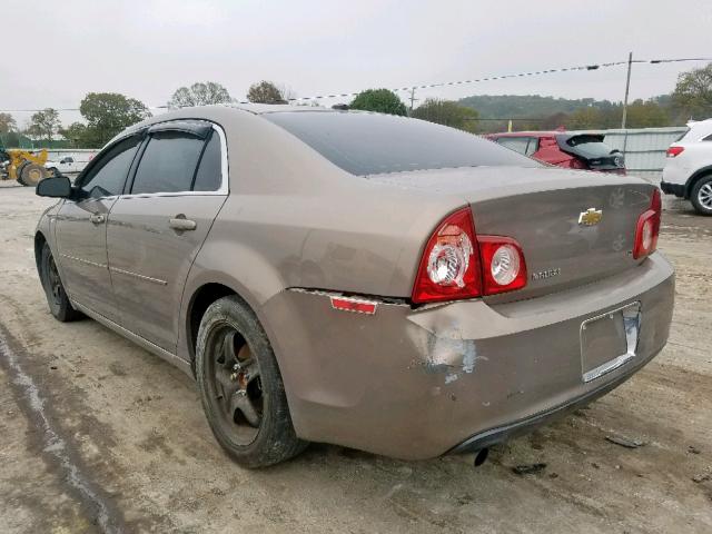 1G1ZH57B38F227883 - 2008 CHEVROLET MALIBU 1LT 灰色 照片 3