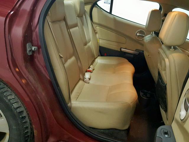 2G2WP552761120716 - 2006 PONTIAC GRAND PRIX წითელი ფოტო 6