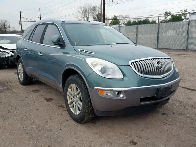 5GAER13D79J171840 - 2009 BUICK ENCLAVE CX GREEN photo 1