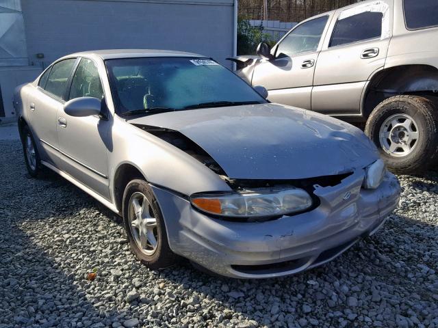 1G3NL52E2YC434790 - 2000 OLDSMOBILE ALERO GL SILVER photo 1