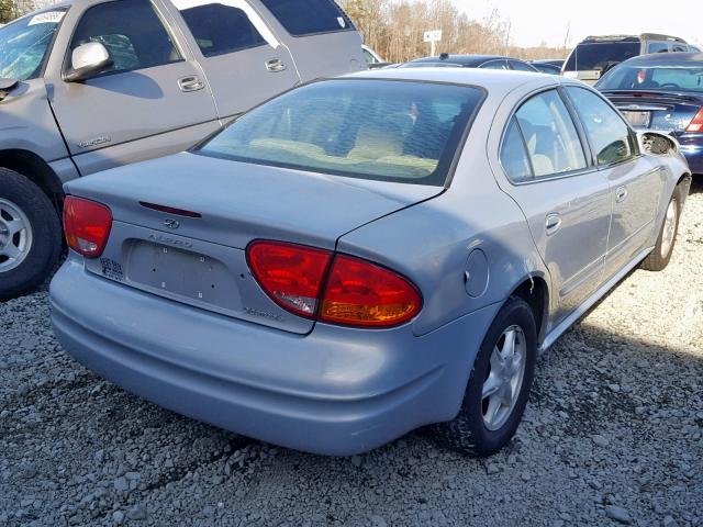 1G3NL52E2YC434790 - 2000 OLDSMOBILE ALERO GL SILVER photo 4