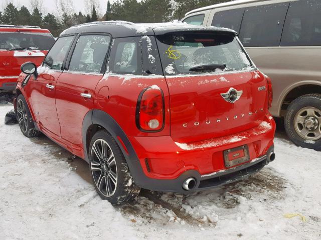 WMWZC5C52GWT38216 - 2016 MINI COOPER S C RED photo 3