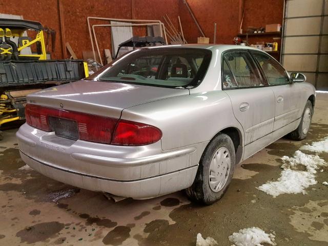 2G4WB52KX21170367 - 2002 BUICK REGAL LS SILVER photo 4