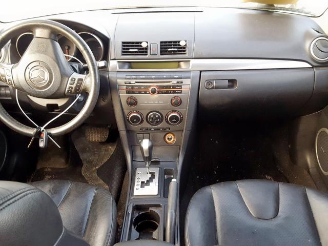 JM1BK323781866263 - 2008 MAZDA 3 S SILVER photo 9