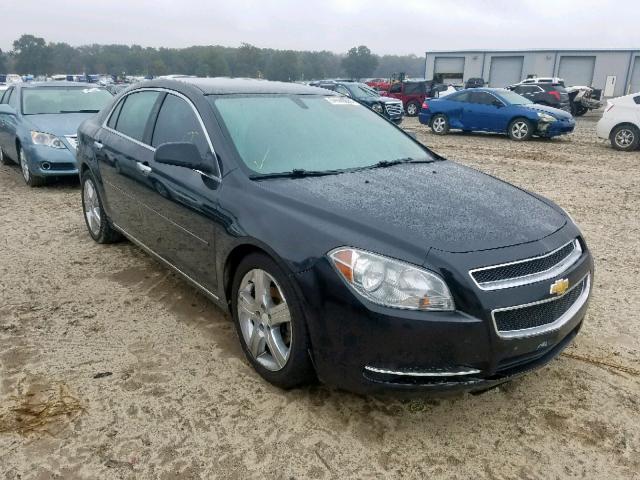 1G1ZC5E04CF315267 - 2012 CHEVROLET MALIBU 1LT BLACK photo 1