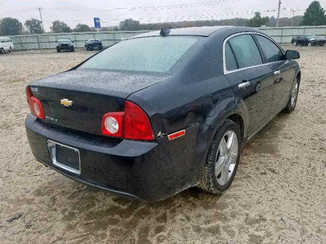 1G1ZC5E04CF315267 - 2012 CHEVROLET MALIBU 1LT BLACK photo 4