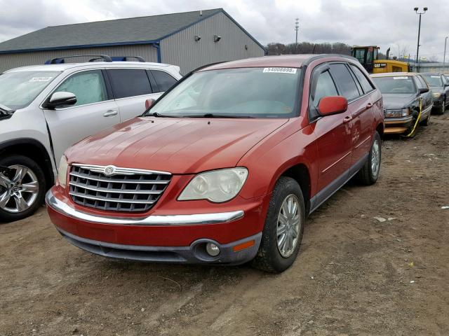 2A8GM68X37R363988 - 2007 CHRYSLER PACIFICA T RED photo 2