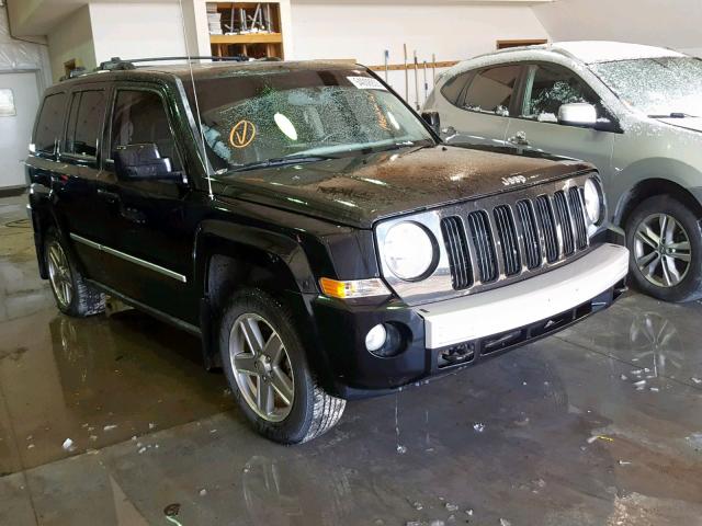 1J8FF48W38D619746 - 2008 JEEP PATRIOT LI BLACK photo 1