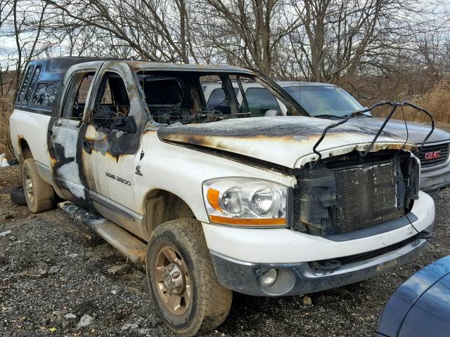 1D7KS28C76J208432 - 2006 DODGE PICKUP BURN photo 1