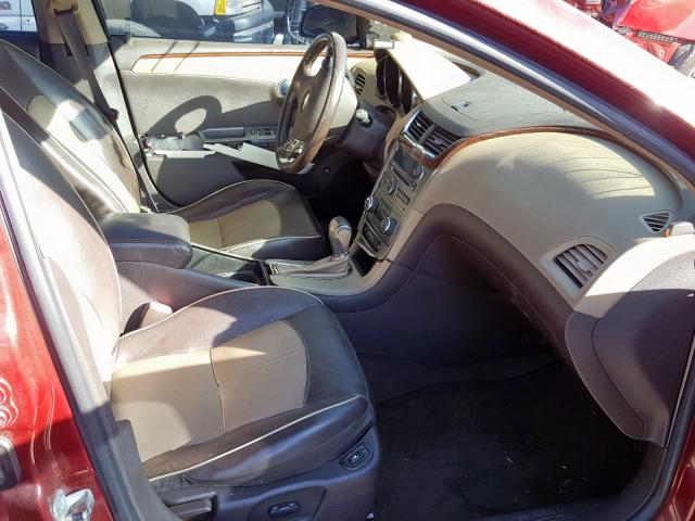 1G1ZK57798F189668 - 2008 CHEVROLET MALIBU LTZ წითელი ფოტო 5