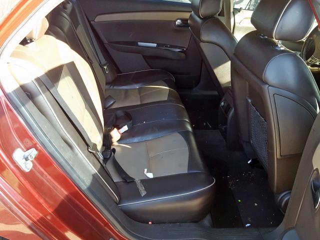 1G1ZK57798F189668 - 2008 CHEVROLET MALIBU LTZ წითელი ფოტო 6