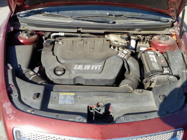 1G1ZK57798F189668 - 2008 CHEVROLET MALIBU LTZ წითელი ფოტო 7