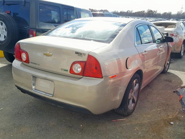 1G1ZC5EU4BF292557 - 2011 CHEVROLET MALIBU 1LT BEIGE photo 4