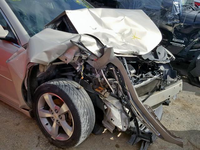 1G1ZC5EU4BF292557 - 2011 CHEVROLET MALIBU 1LT BEIGE photo 9