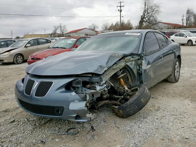 2G2WC58C361213460 - 2006 PONTIAC GRAND PRIX GRAY photo 2