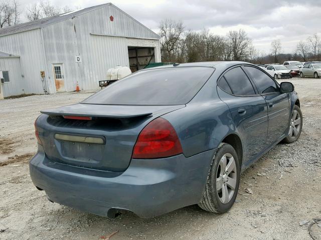 2G2WC58C361213460 - 2006 PONTIAC GRAND PRIX GRAY photo 4
