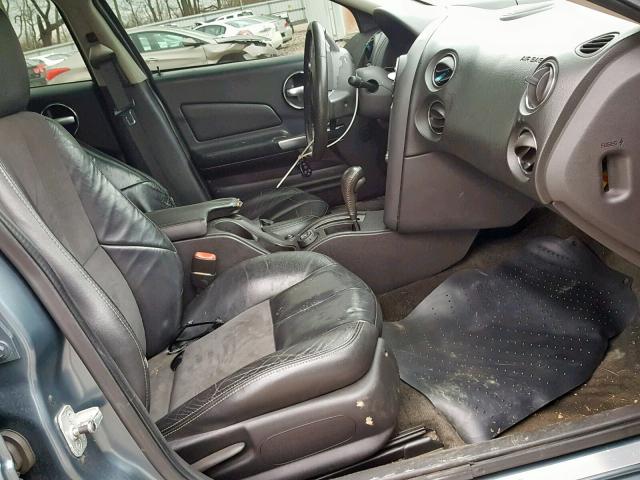 2G2WC58C361213460 - 2006 PONTIAC GRAND PRIX GRAY photo 5