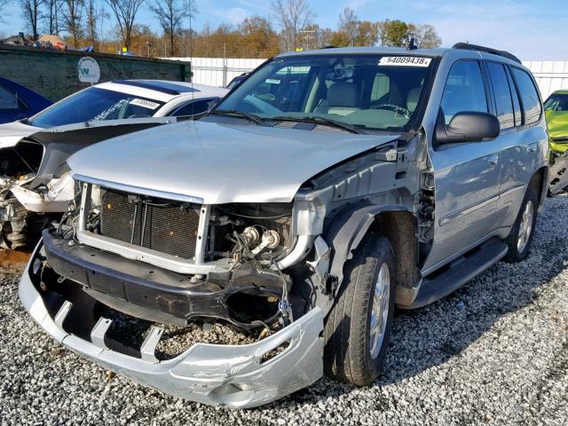 1GKDT13S872210151 - 2007 GMC ENVOY SILVER photo 2