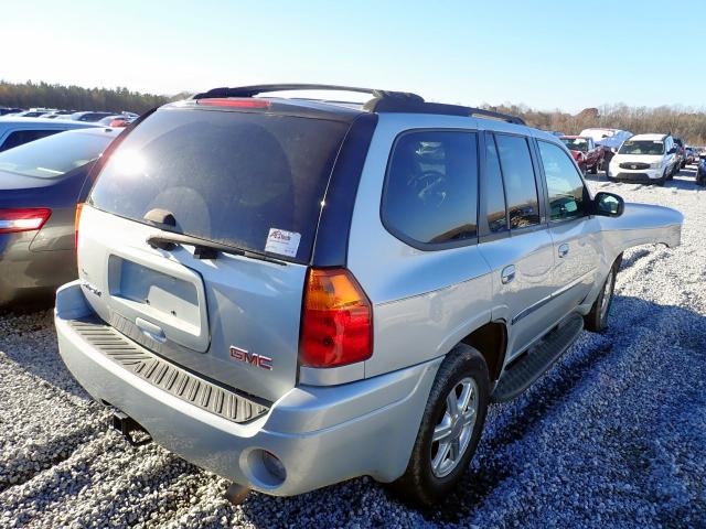 1GKDT13S872210151 - 2007 GMC ENVOY SILVER photo 4