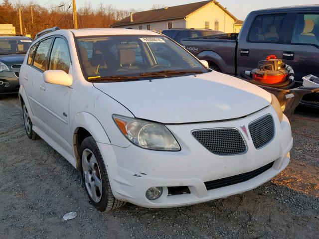 5Y2SL65867Z420742 - 2007 PONTIAC VIBE WHITE photo 1