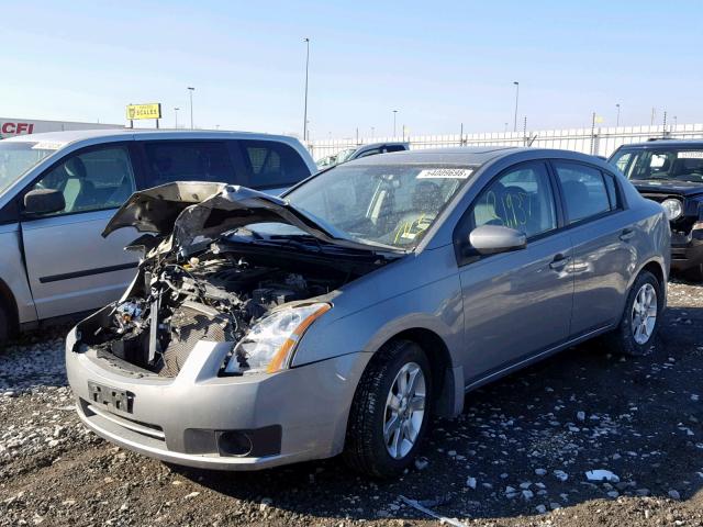 3N1AB61E27L620621 - 2007 NISSAN SENTRA 2.0 SILVER photo 2