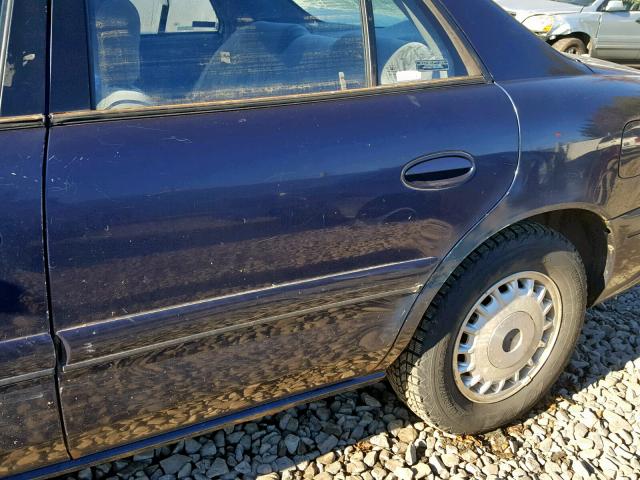 2G4WS52J2Y1148671 - 2000 BUICK CENTURY CU BLUE photo 9