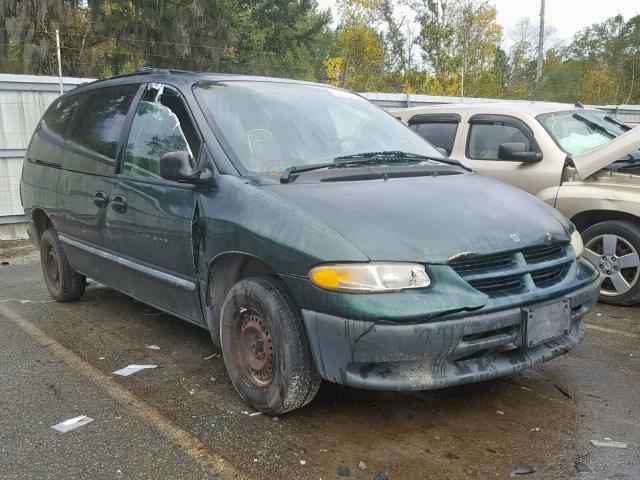 2B4GP24G2XR138066 - 1999 DODGE GRAND CARA GREEN photo 1